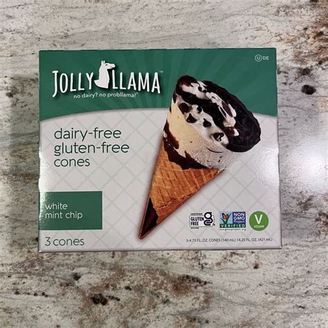 Jolly Llama White Mint Chip Ice Cream Cone Review Abillion