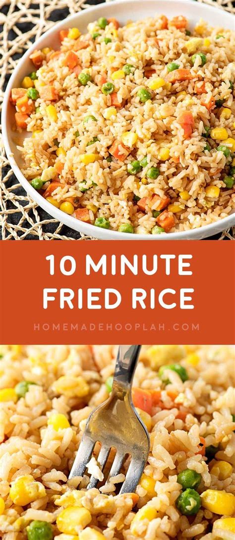 10 Minute Fried Rice Need A New Go To Side Dish For Busy Weeknights Fried Rice Is Always A