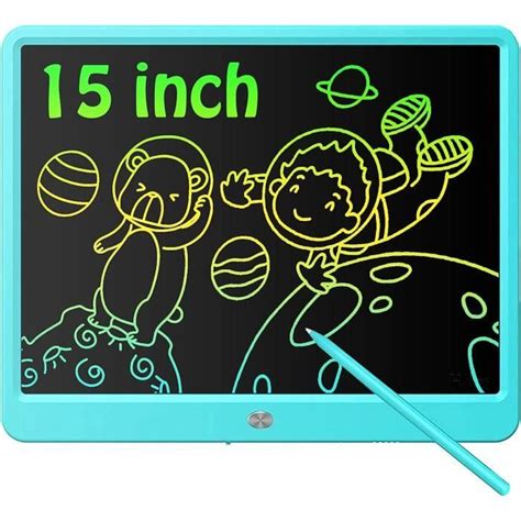 Tablette D Écriture Lcd Coloré Portable Tablette Dessin Enfant 15