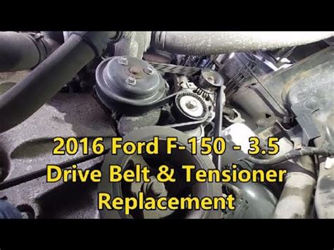 2016 Ford F150 3 5 Serpentine Belt Diagram