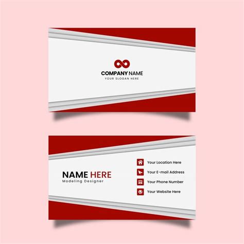 Premium Vector Stylish Corporate Identity Card Design