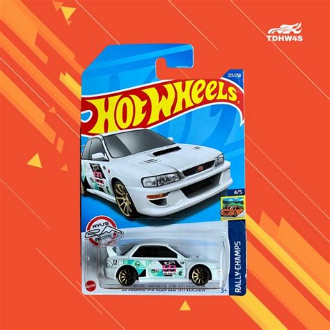 Hot Wheels Regular Treasure Hunt Subaru Impreza B STi Version By Ryu Asada Shopee