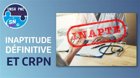 Inaptitude définitive et CRPN SNPNC FO