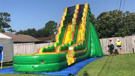 Bounce House Business Inflatable Water Slide Youtube