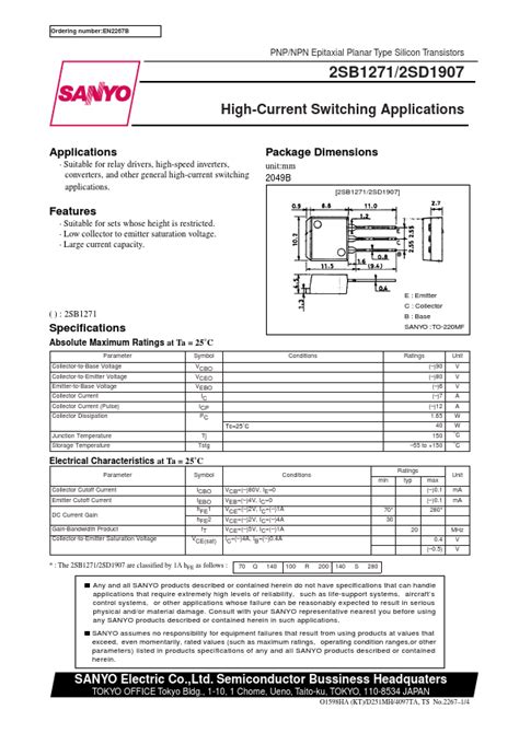 Sd Transistors Datasheet Distribuidor Stock Y Mejor Precio