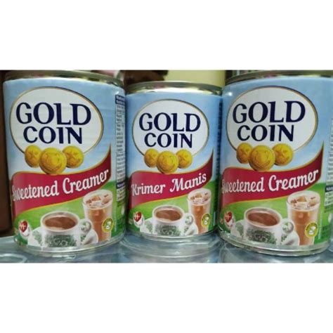 Susu Krimer Manis Susu Pekat Susu Cair Gold Coin 6 Tin Shopee Malaysia