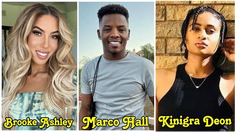 Brooke Ashley Hall Vs Marco Hall Vs Kinigra Deon Lifestyle Comparison