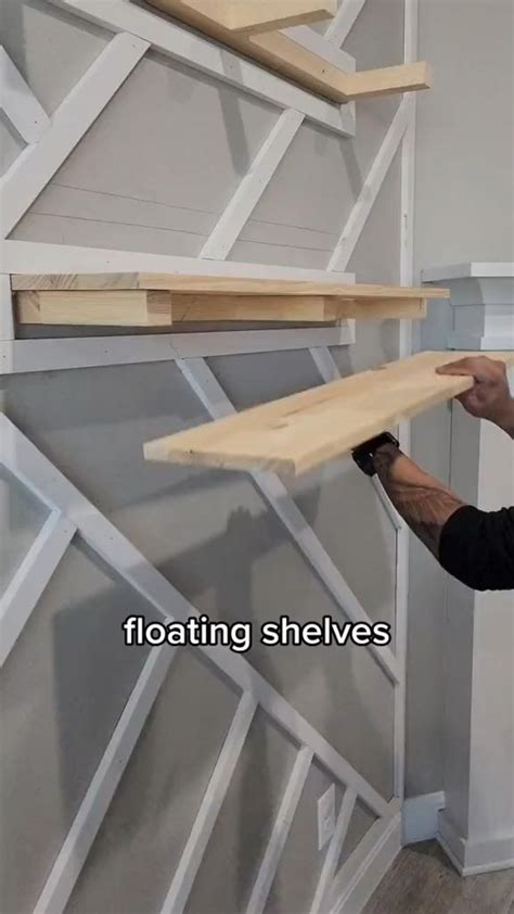 DIY floating shelves | Meubel ideeën, Interieur, Huis ideeën