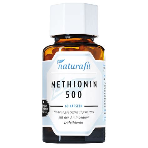 Methionin Essentielle Aminos Ure Naturafit