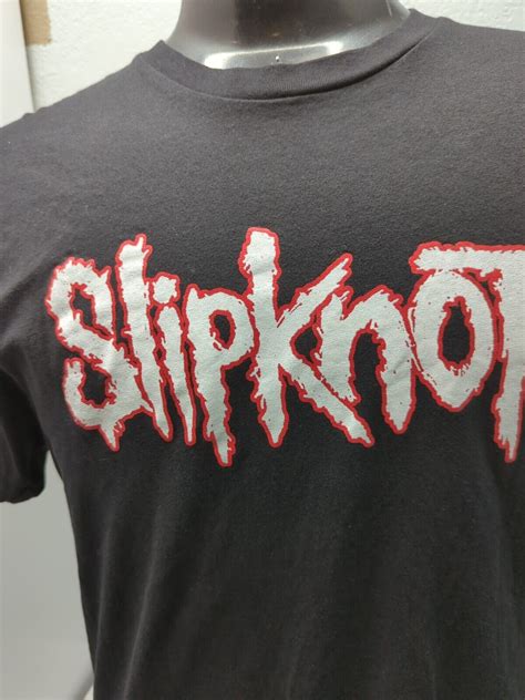 Official Licensed Slipknot Basic Logo Tee Shirt Size Gem