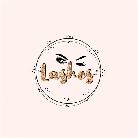 Premium Vector Lash Artist Logo Lash Designer Logo Lash Maker Logo Beauty Saloon