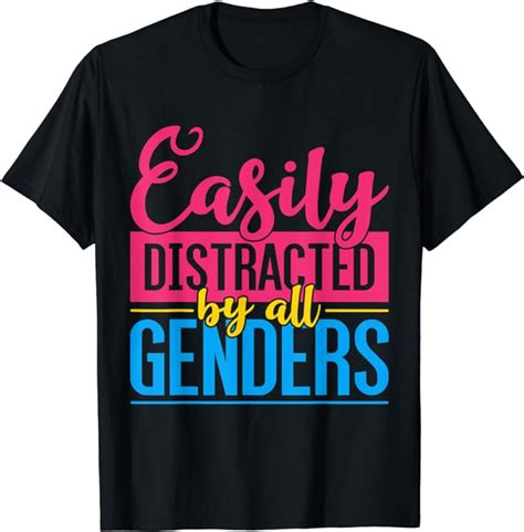 Lgbtq Geschlechter Queer Lustiges Geschenk Pansexuell T Shirt Amazon