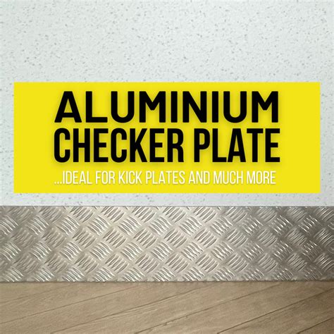 Aluminium Checker Plate Free Cutting Buy Metal Online