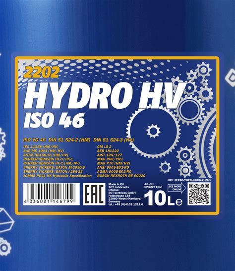 Mannol Hydro Hv Iso Longlife