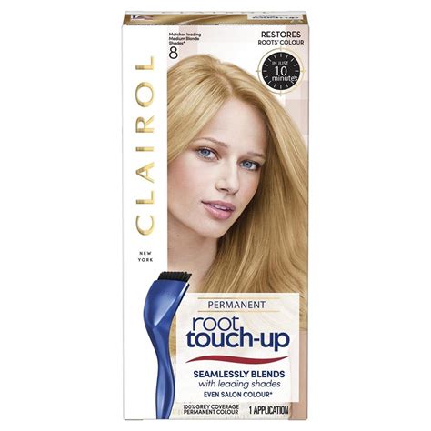 Clairol Permanent Root Touch Up Matches Medium Leading Blonde Shades