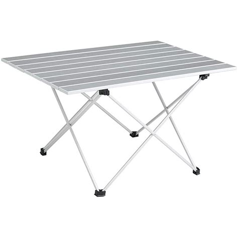 Aluminum Folding Camping Table Portable Compact Roll Up Camp Table 3