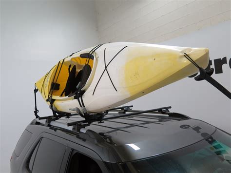 Ford Explorer Yakima Hullraiser J Style Roof Mounted Kayak Carrier