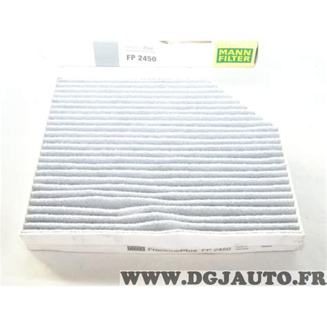 Filtre Habitacle Interieur Mann Filter FP2450 Pour Audi A4 A5 Q5