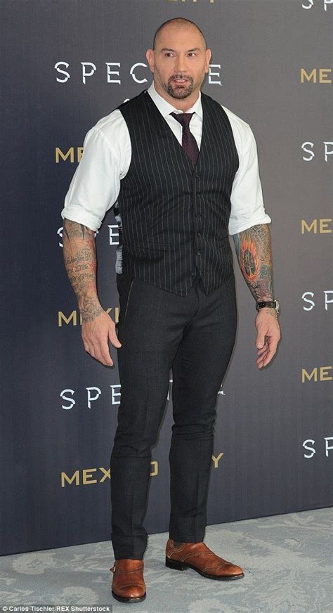 Pin By Mark R On Dave Batista Bald Men Style Mens Casual Outfits Well Dressed Men