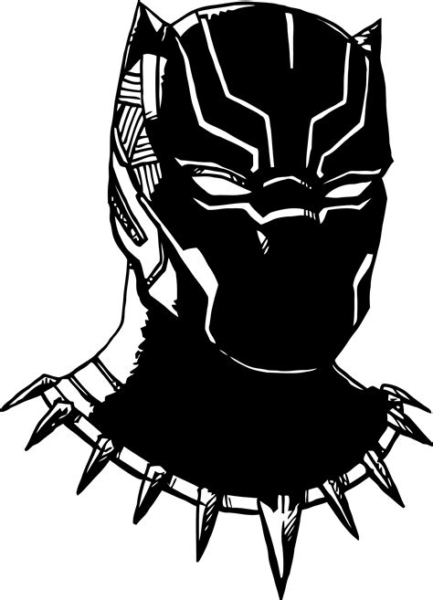 Black Panther Svg Black Panther Clipart Marvel Svg Black Inspire Uplift