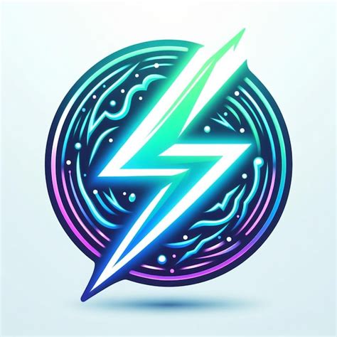 Premium Photo Neon Logo