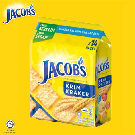 Jacobs Multipack Cream Cracker 504g Limjet My