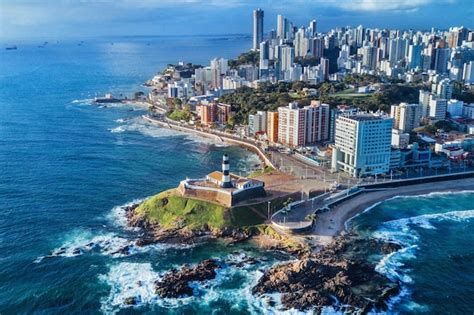 Premium Photo Aerial View Of Salvador Da Bahia Cityscape Brazil View