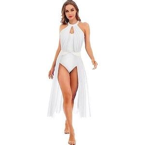 Freebily Donne Lirico Vestito Da Ballo Elegante Senza Maniche