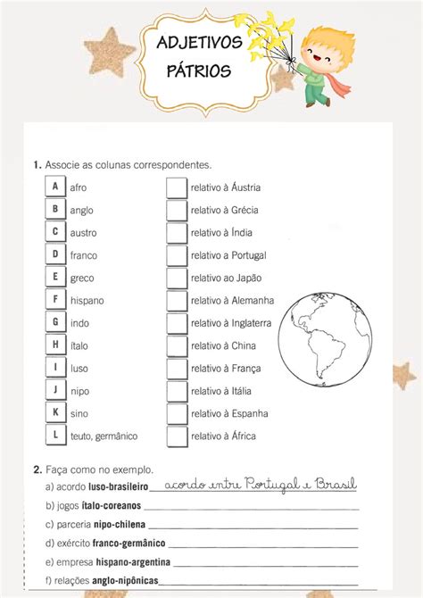 Compartilhando Ideias Adjetivos 5º Ano