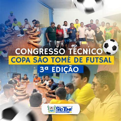 Copa São Tomé RN de Futsal chega à sua terceira edição Prefeitura