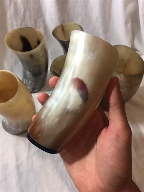 Buffalo Horn Cups Drinking Glass Ts For Him Ts For Her Etsy