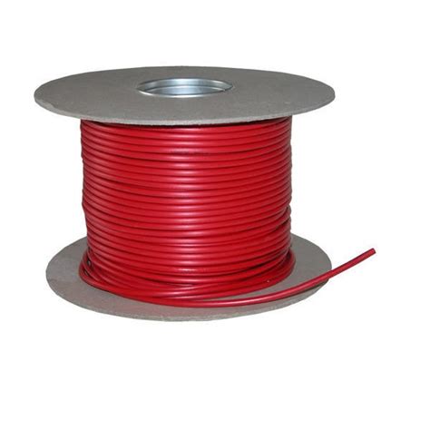 Fire Alarm Cable 2 Core 1 5mm Red Sheath 100m Roll Faxon Technologies