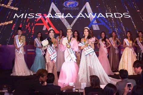 The Pageant Crown Ranking Miss Asia Awards 2018