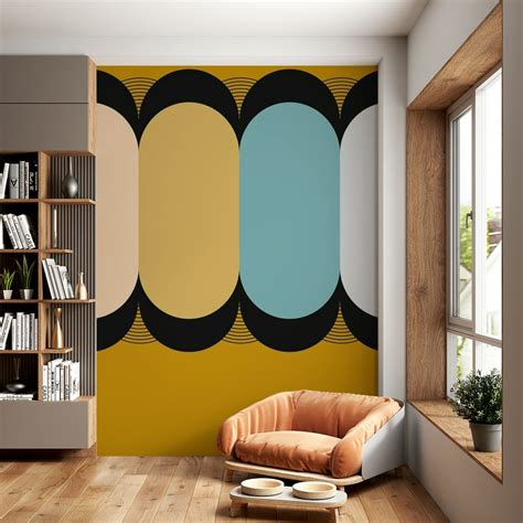 Japanese Art Deco Classic Wallpaper Happywall