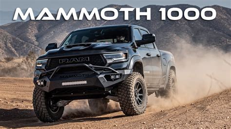 Mammoth Ram Trx Upgraded By Hennessey Youtube