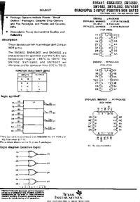 SN7402N Texas Instruments купить в розницу и оптом