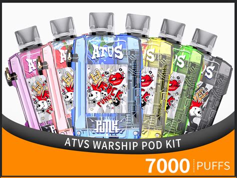 Atvs Warship 12000 Puffs Rechargeableatvs