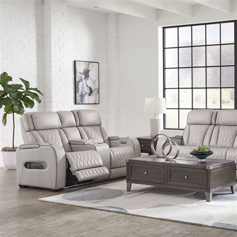 Sofas Optimus Grey Console Love W Phr Babette S Furniture Home