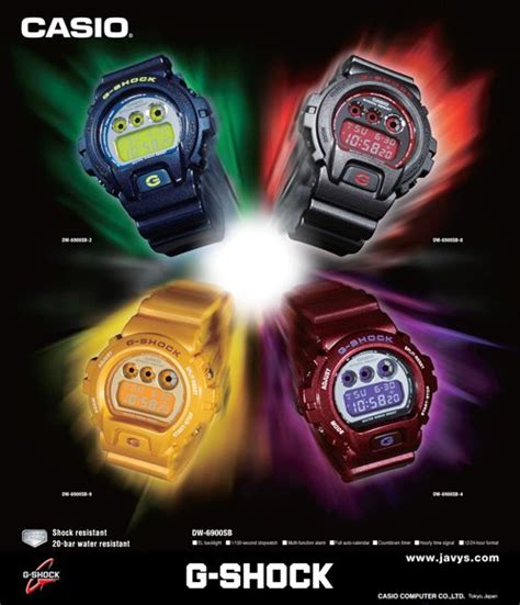 G Shock Metallic Colors Dw 6900sb Watch Series