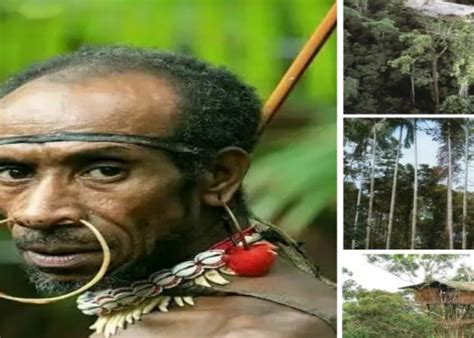 Suku Korowai Salah Satu Suku Kanibal Dan Terpencil Dari Papua Indonesia