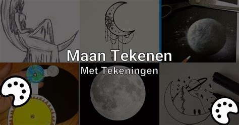 Maan Tekenen Met Tekeningen