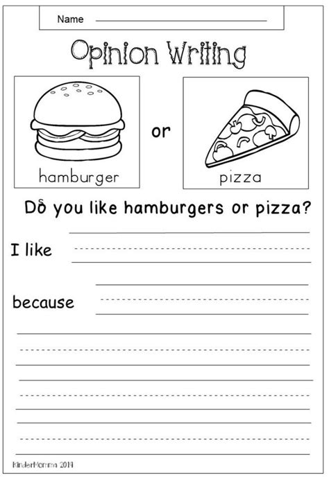 Writing Activities For 2nd Grade