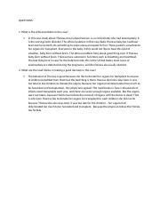 Case Assignment Docx Questions What Is The Ethical Problem In