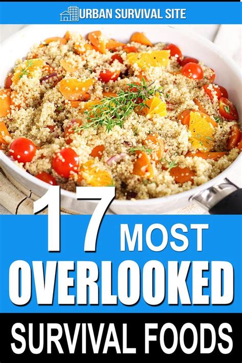 23 Most Overlooked Survival Foods Survival Food Food Survival