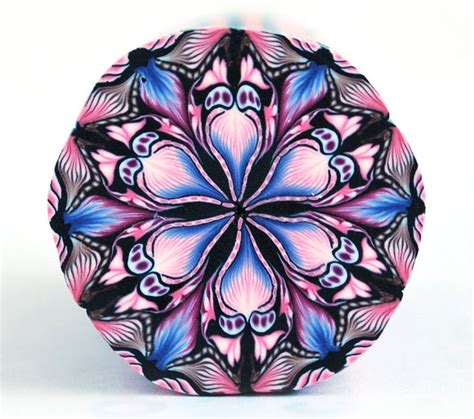 Unbaked Polymer Clay Cane Kaleidoscope Handmade Diy Crafts