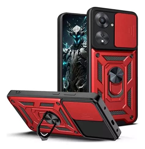 Funda Con Anillo Soporte Antigolpe Para Xiaomi Poco C