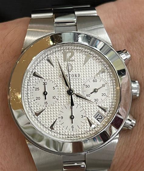 Extremely Rare Concord Mariner Automatic Chronograph Luxury Watches