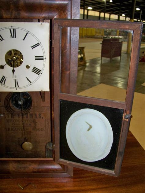 Sold Price Antique Seth Thomas Ogee Kitchen Shelf Clock Invalid Date Est