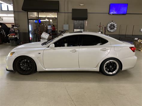 2012 Lexus Is F With Forgestar D5 17x10 50 5x45 Wheels On Nitto