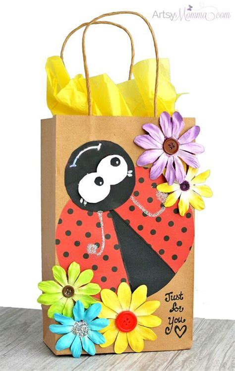 Ideas Para Decorar Bolsas De Papel Para Regalar A Los Ni Os Lodijoella